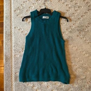 Anthropologie Blue/Green Sweater Vest